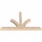 Ekena Millwork Richland Smooth Timber Gable Bracket, Douglas Fir, 84"W x 53"H x 5 1/2"D x 5 1/2"F, 15/12 Pitch GBW084X53X0606RIC00SDF - alternate 4